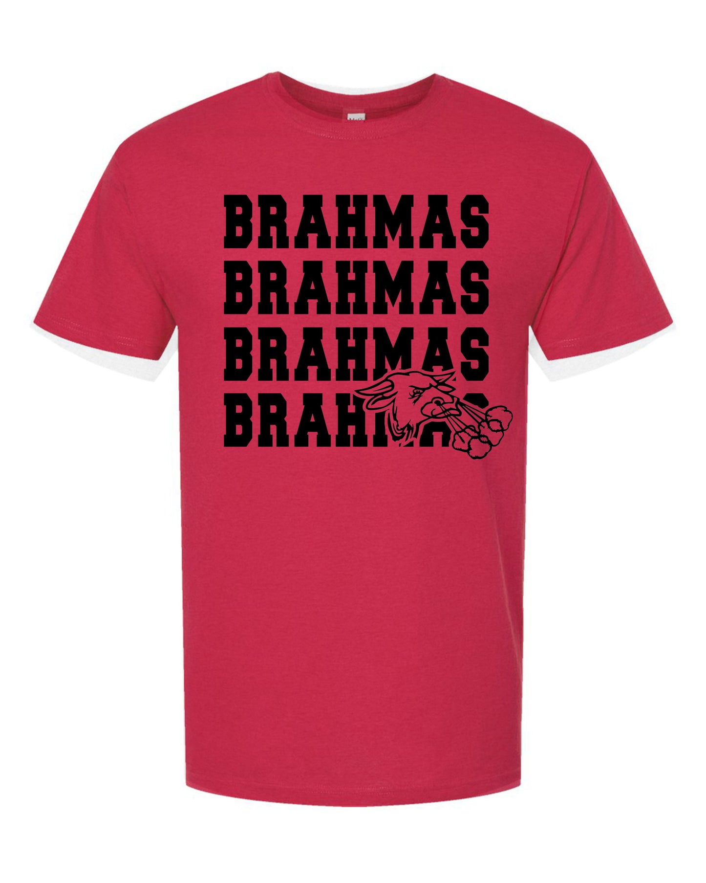 Tshirt - Bold Repeat Brahmas