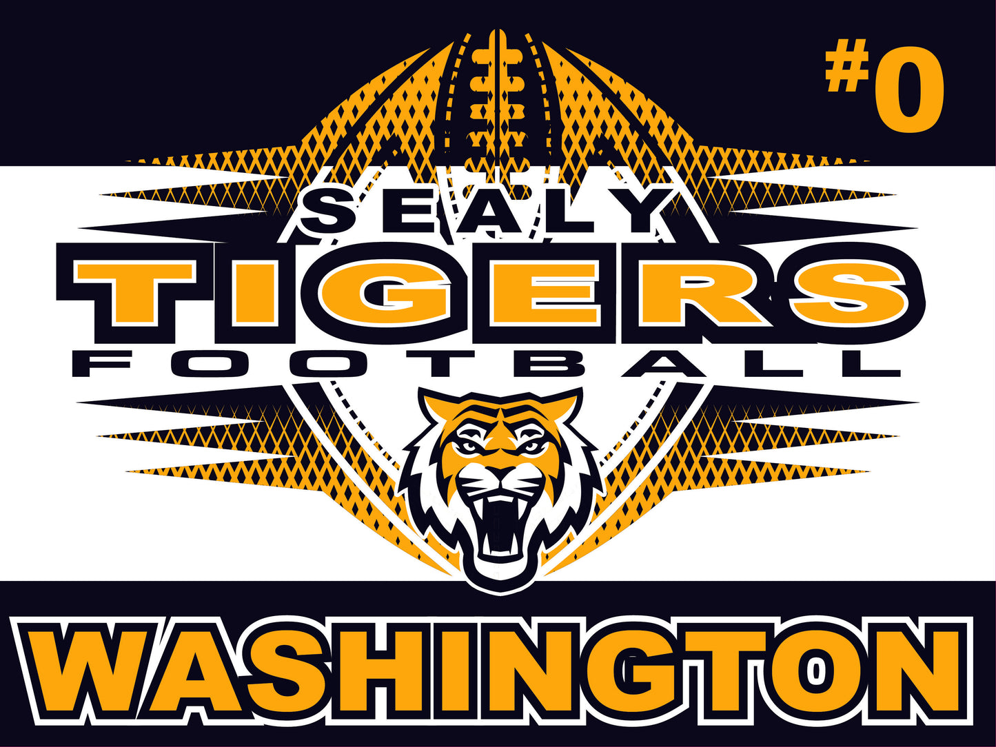 Sign - 24x18 Football