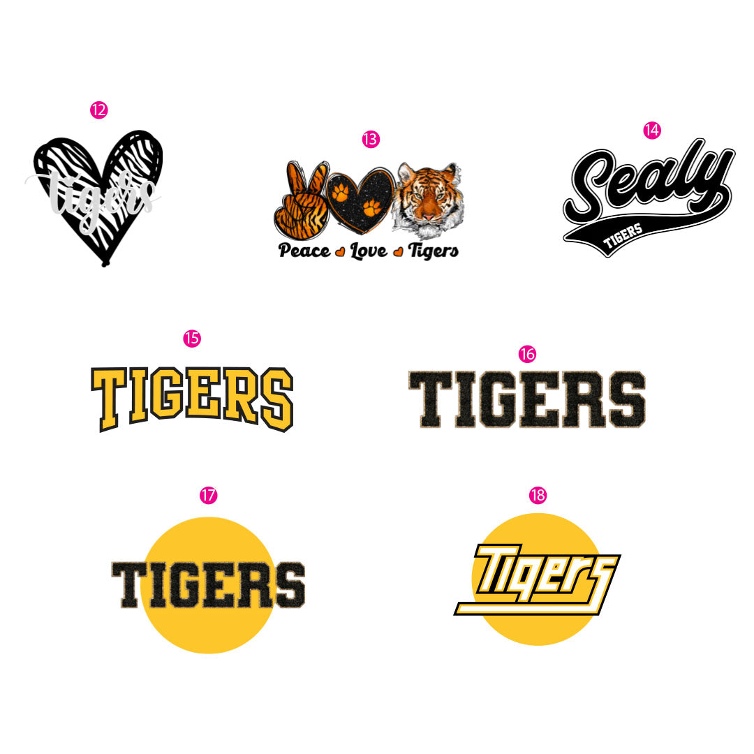 Tigers Spirit Wear T-shirts