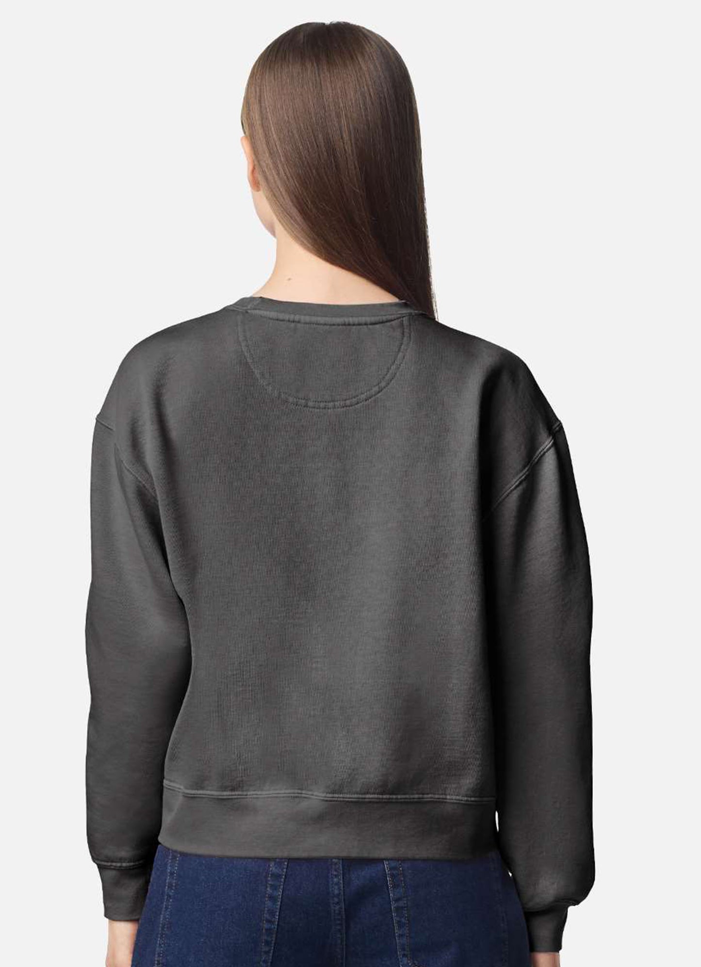 1566L Comfort Colors Women’s Mid-Length Crewneck Sweatshirt