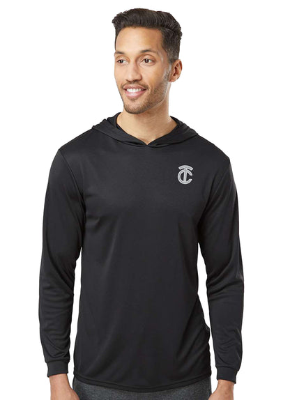 Paragon Unisex Bahama Performance Hooded Long Sleeve T-Shirt - 220