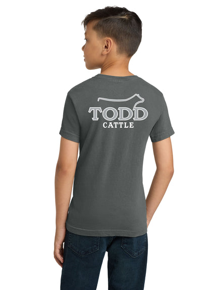 9018 Comfort Colors Youth Heavyweight Ring Spun Tee