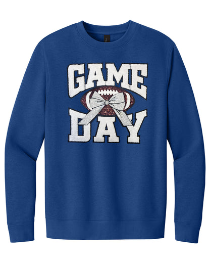 Crewneck - Gameday Sequin/Chenille
