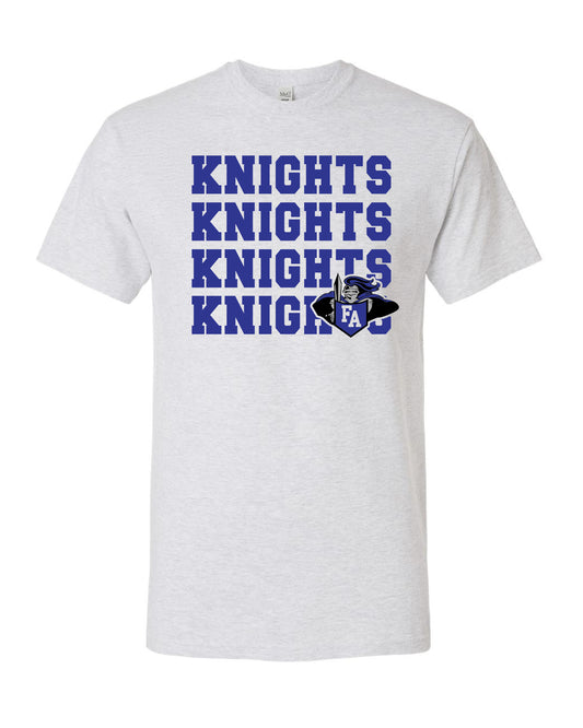 Tshirt -  Bold Repeat Knights
