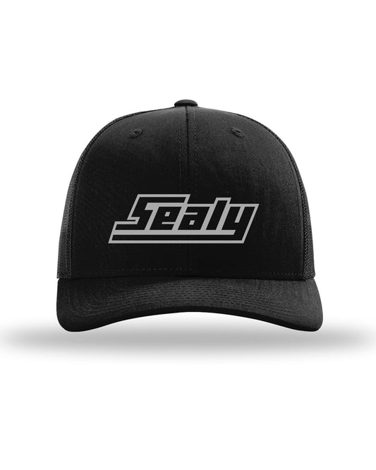 Cap - Leather Patch Sealy Tail