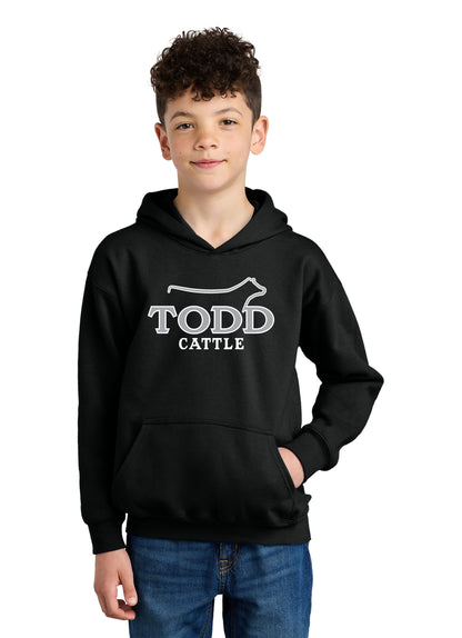 SF500B Gildan Youth Softstyle Midweight Fleece Hoodie