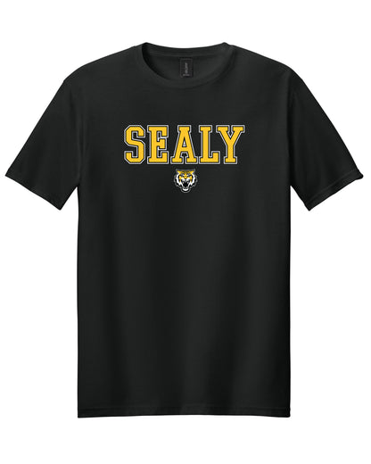 Tshirt - Block Sealy Tiger Head