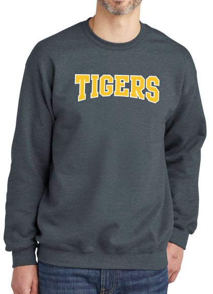 Tigers Tackle Twill Crewneck