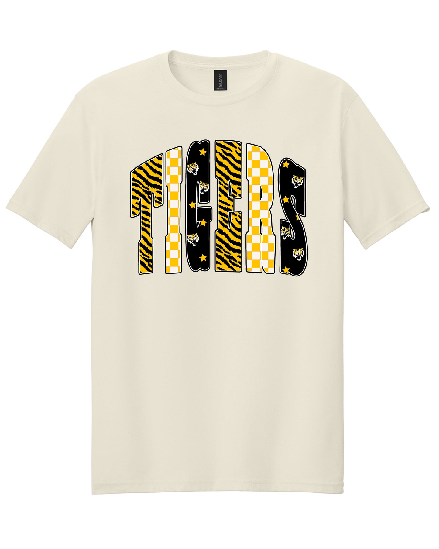 Tshirt - Tigers Letter Patterns